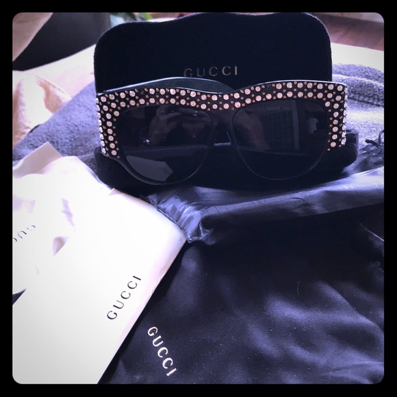 gucci crystal glasses